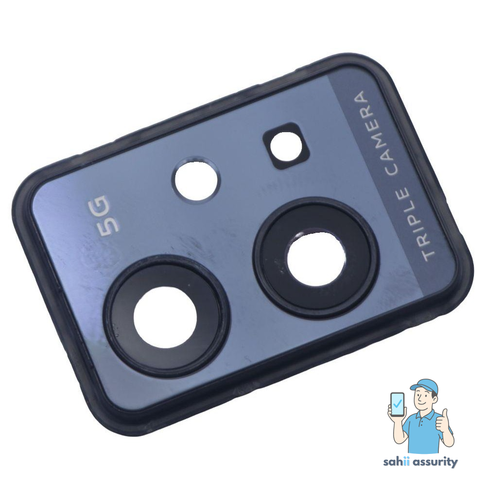 Camera Lens Glass with Frame for vivo Y75 5G Blue